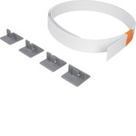 Trennwand für Unterflurkanal estrichbündig